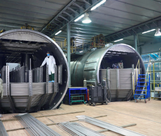 На Атоммаше первый парогенератор для АЭС «Руппур»  укомплектован теплообменниками
